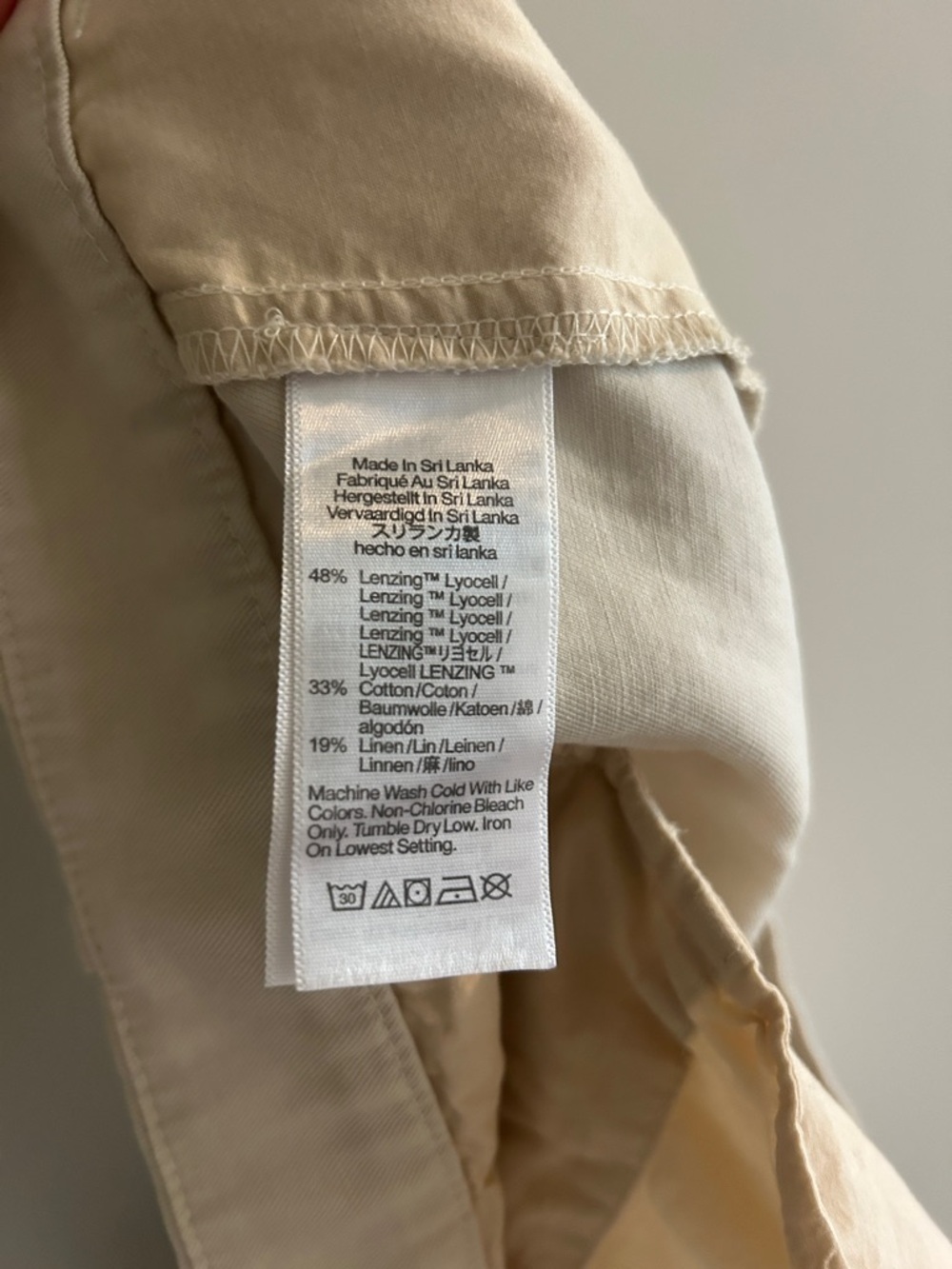 Madewell Slouchy Straight Pleated Pants - Picture 9 of 9